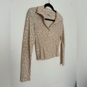 Zara Leopard Print Long Sleeve